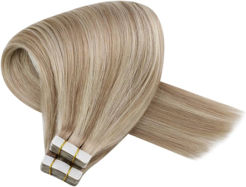 Sexy Snob Straight - Tape-In Extensions Light Colors