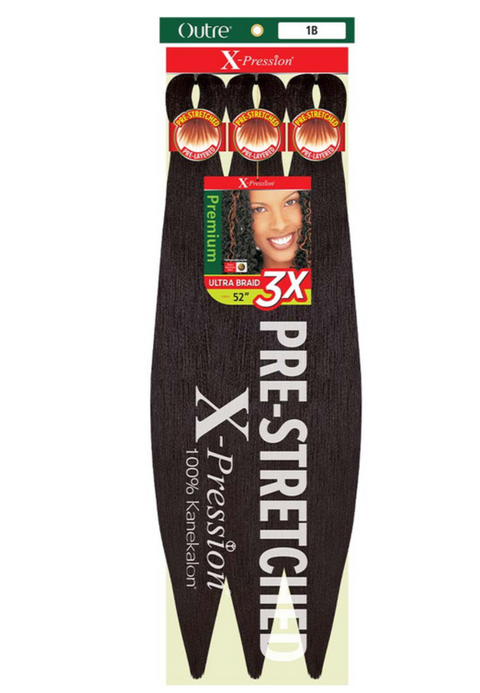 Outre X-Pression 100% Kanekalon Pre Stretched Braiding Hair