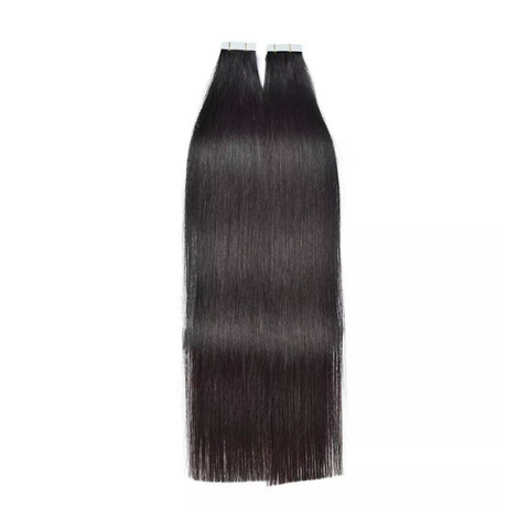 Sexy Snob Straight - Tape-In Extentions Dark Colors